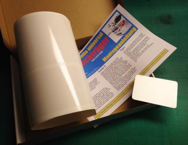 Lackschutzfolie Set universal transparent für Heckträger Fahrradträger VAN